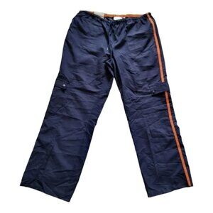 Avenue Active Blue Track Pants 14/16 Cargo Pockets